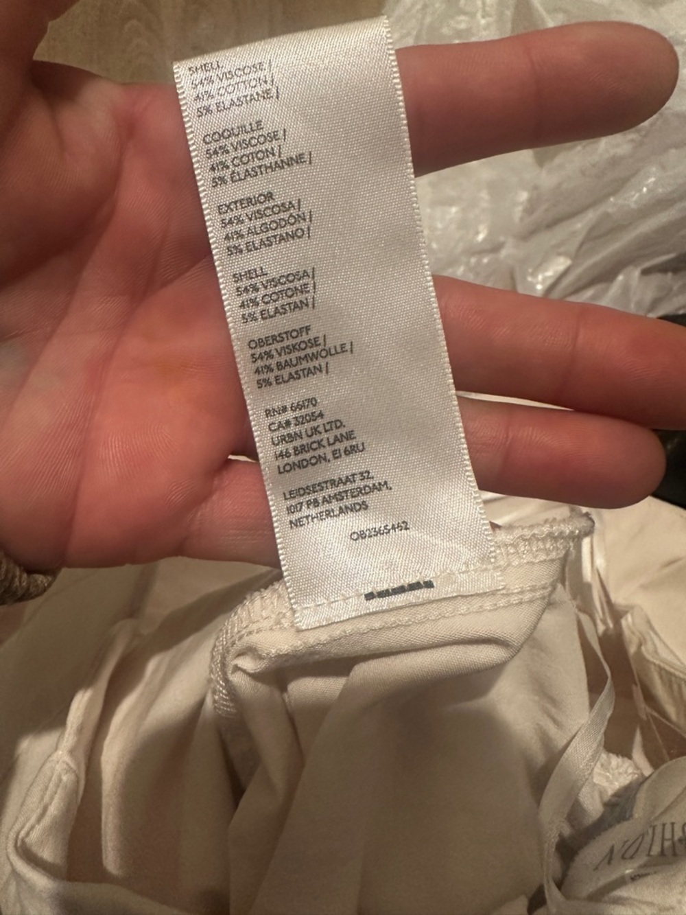 NEW BHLDN Strapless Magic Fabric Basque-Waist Midi Off-White Dress Size Small - Picture 11 of 14